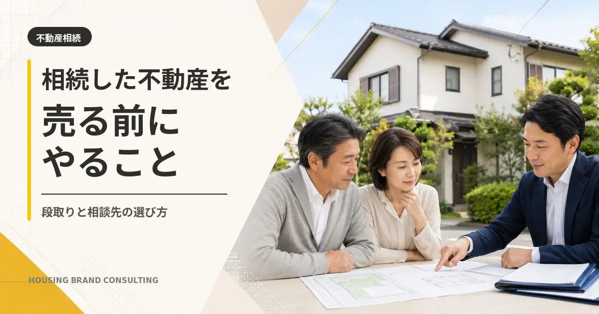 相続した不動産を売る前にやること